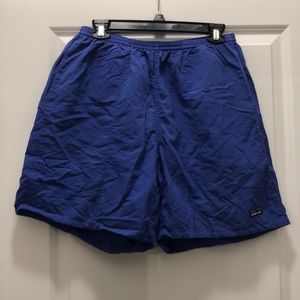 Patagonia men’s blue shorts, size M